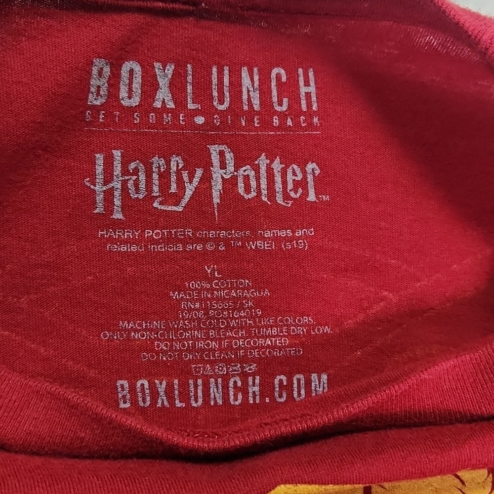 Harry Potter T-shirt Top Boys L - Wizarding world of Harry Potter Gryffindor - Picture 5 of 12